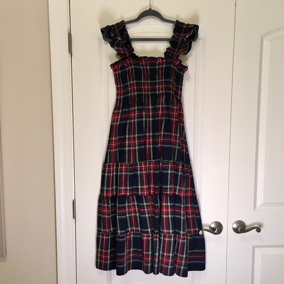 Hill House Dresses & Skirts - Hill House Ellie Nap Dress in Navy Tartan